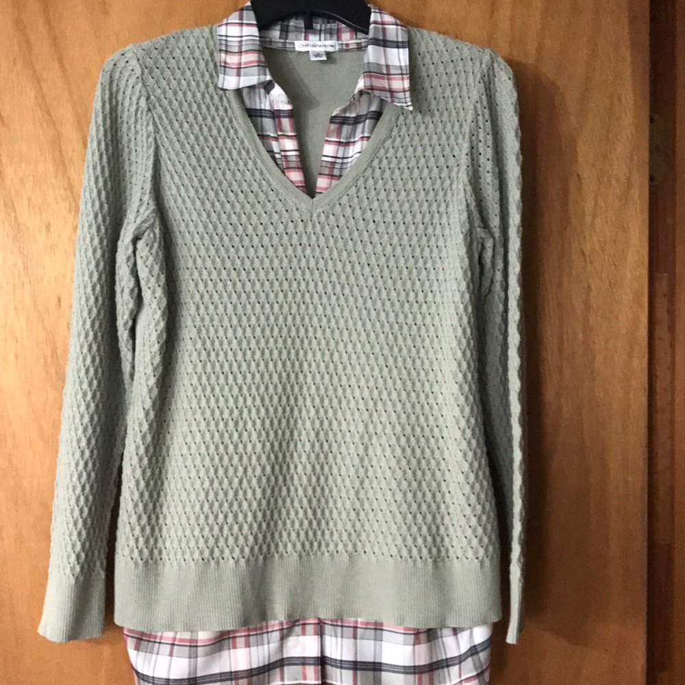 2/$10  Croft and Barrow sweater
